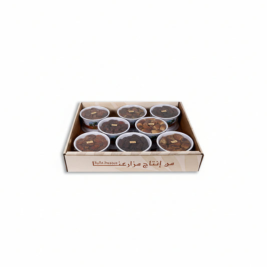 6 أصناف بوزن إجمالي 4 كيلو